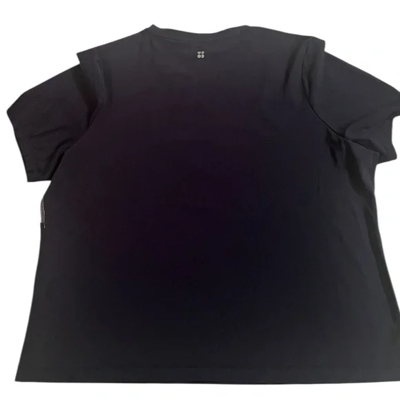 SWEATY BETTY Score Gym T-Shirt Navy with White XL - Picture 6 of 8